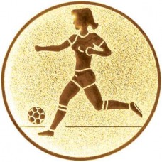 Žetoon jalgpall N 25 mm kuldne
